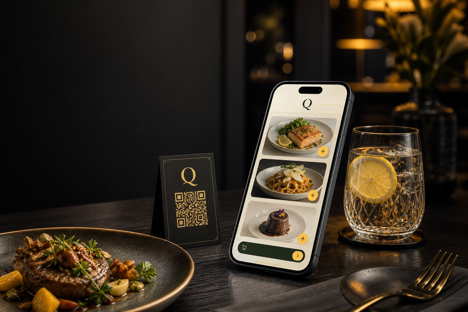 QRučak premium prikaz restorana i poručivanja